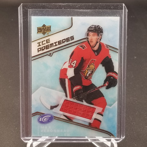 2019 UPPER DECK ICE - ICE PREMIERES - M. VERONNEAU - #IPJ-MV - RELIC