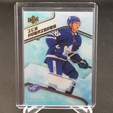 2019 UPPER DECK ICE - ICE PREMIERES - R. SANDIN - #IPJ-RS - RELIC