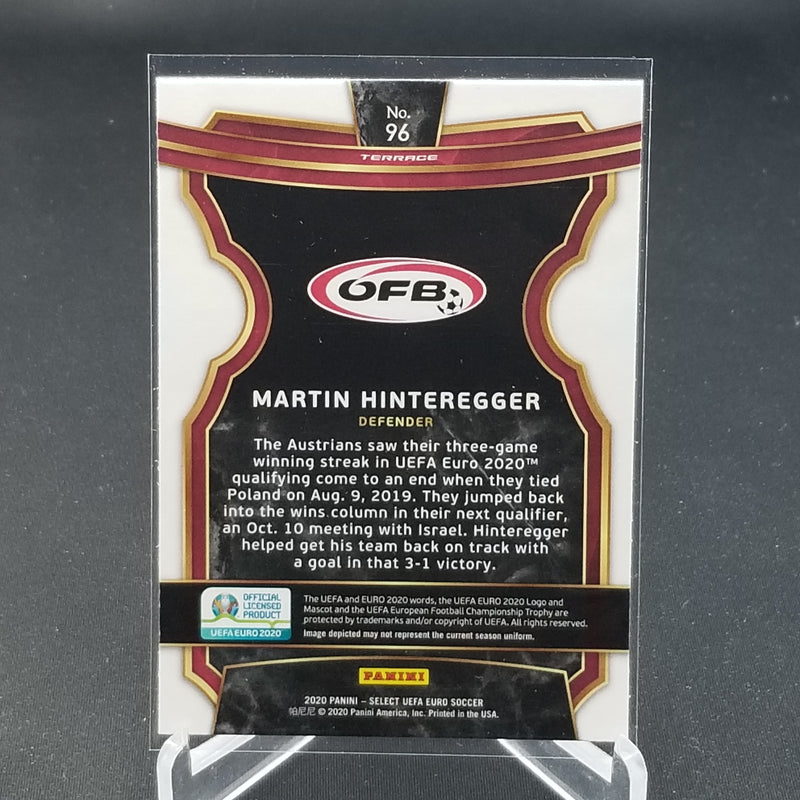 2020 PANINI SELECT EURO - TERRANCE - M. HINTEREGGER -