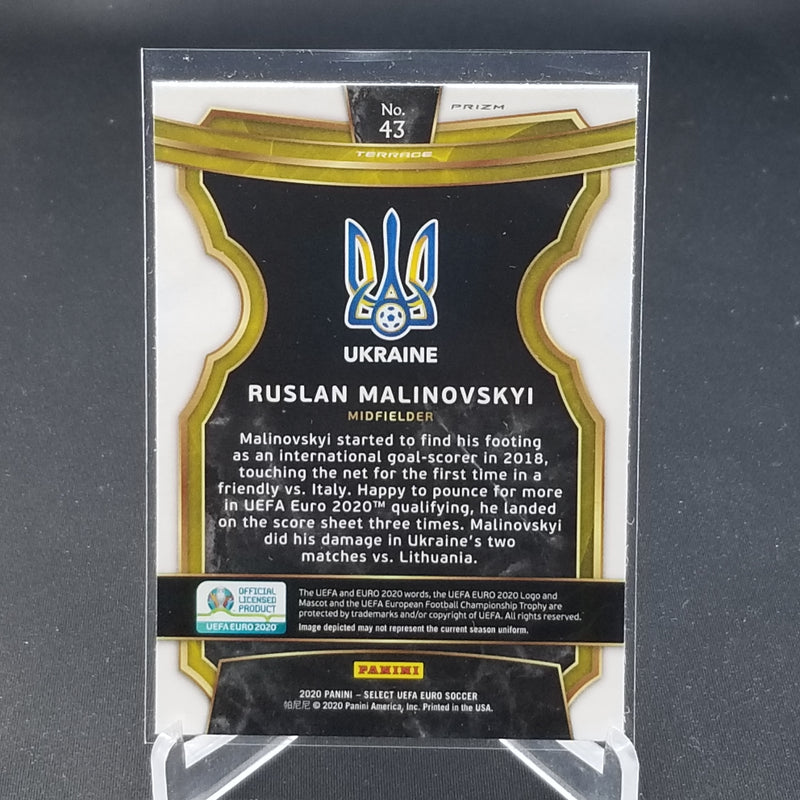2020 PANINI SELECT EURO - TERRANCE - TRI-COLOR PRIZM - R. MALINOVSKYI -