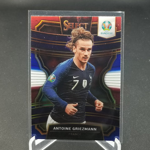 2020 PANINI SELECT EURO - TERRANCE - TRI-COLOR PRIZM - A. GRIEZMAN - #55