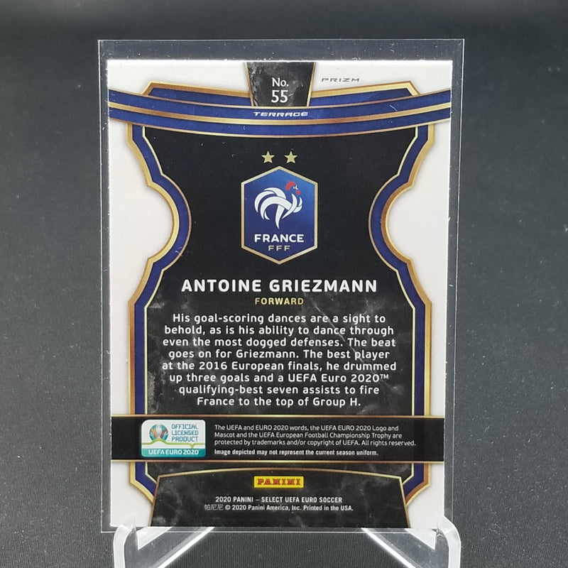 2020 PANINI SELECT EURO - TERRANCE - TRI-COLOR PRIZM - A. GRIEZMAN -