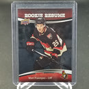 2015 UPPER DECK CONTOURS - ROOKIE RESUME - M. PUEMPEL - #RR-3 - #'D/399 - RC