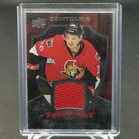 2015 UPPER DECK CONTOURS - CLUB CREST - M. PUEMPEL - #CC-10 - RELIC