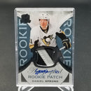 2015 UPPER DECK THE CUP - ROOKIE PATCH - D. SPRONG - #168 - #'D/249 - RELIC - AUTOGRAPH - RC