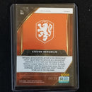 2020 PANINI SELECT EURO - FIELD LEVEL - TIE-DYE PRIZM - S. BERGWIJN - #186 - #'D/25