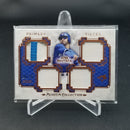 2014 TOPPS MUSEUM COLLECTION - PRIMARY PIECES - J. BAUTISTA - #PPQR-JBU - #'D/75 - QUAD RELIC