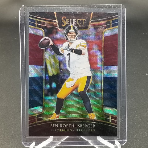2018 PANINI SELECT - CONCOURSE - TRI-COLOR PRIZM - B. ROETHLISBERGE - #11 - #'D/199