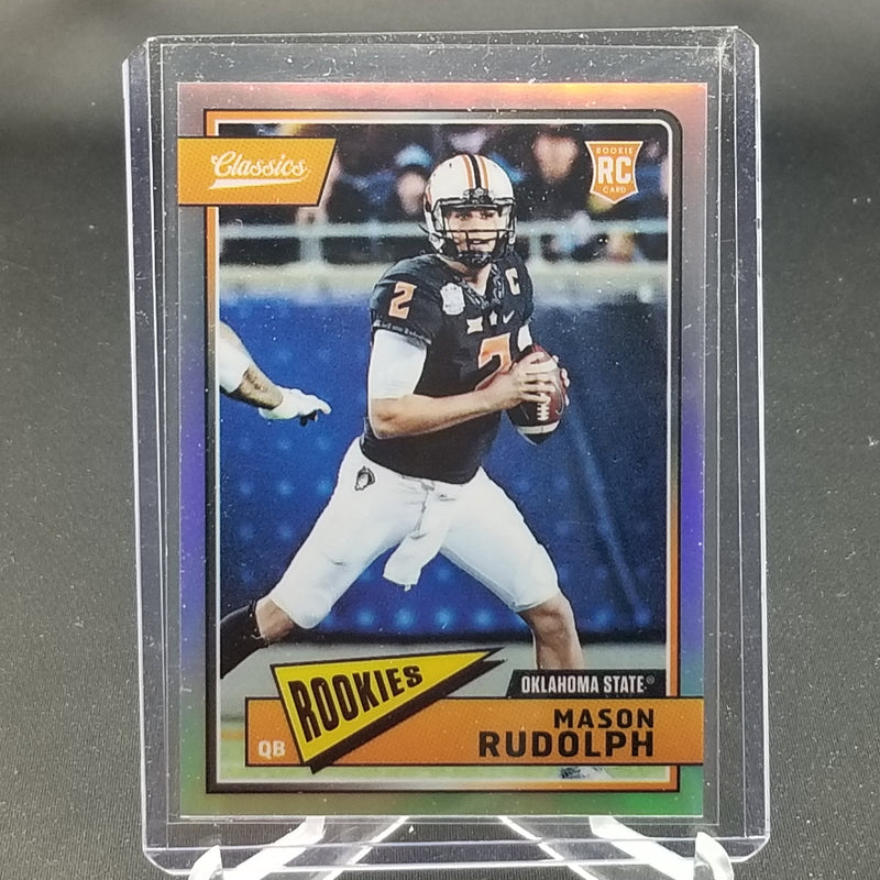 2018 PANINI CLASSICS - FOIL ROOKIES - M. RUDOLPH - #210 - #'D/175 - RC