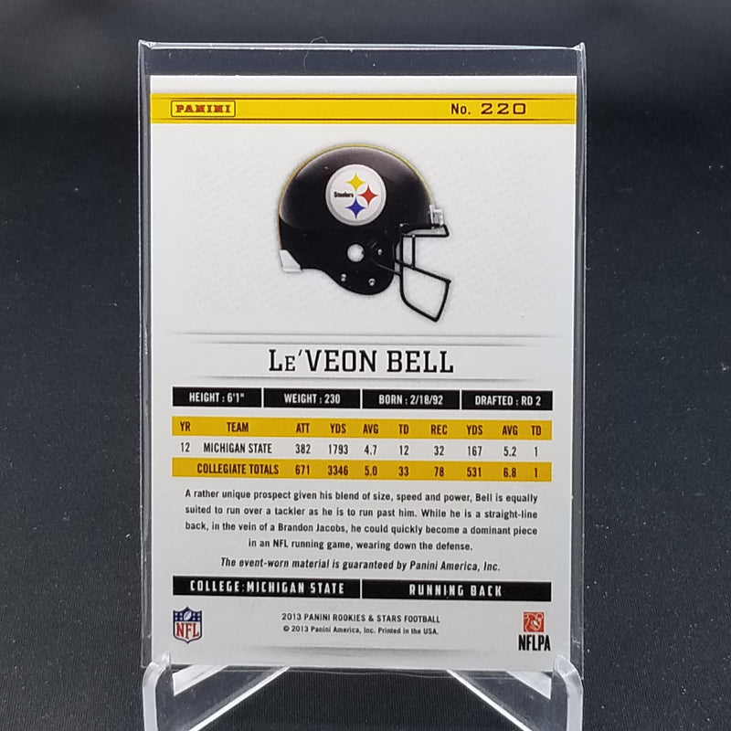 2013 PANINI ROOKIES & STARS - L. BELL -