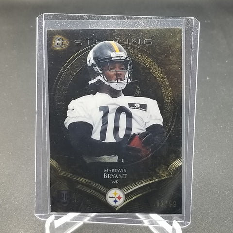 2014 TOPPS BOWMAN STERLING - M. BRYANT - #40 - #'D/99 - RC