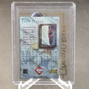 1996 COLLECTOR'S EDGE - PRESIDENT'S RESERVE - E. PEGRAM - #156 - #'D/20000 - AUTOGRAPH