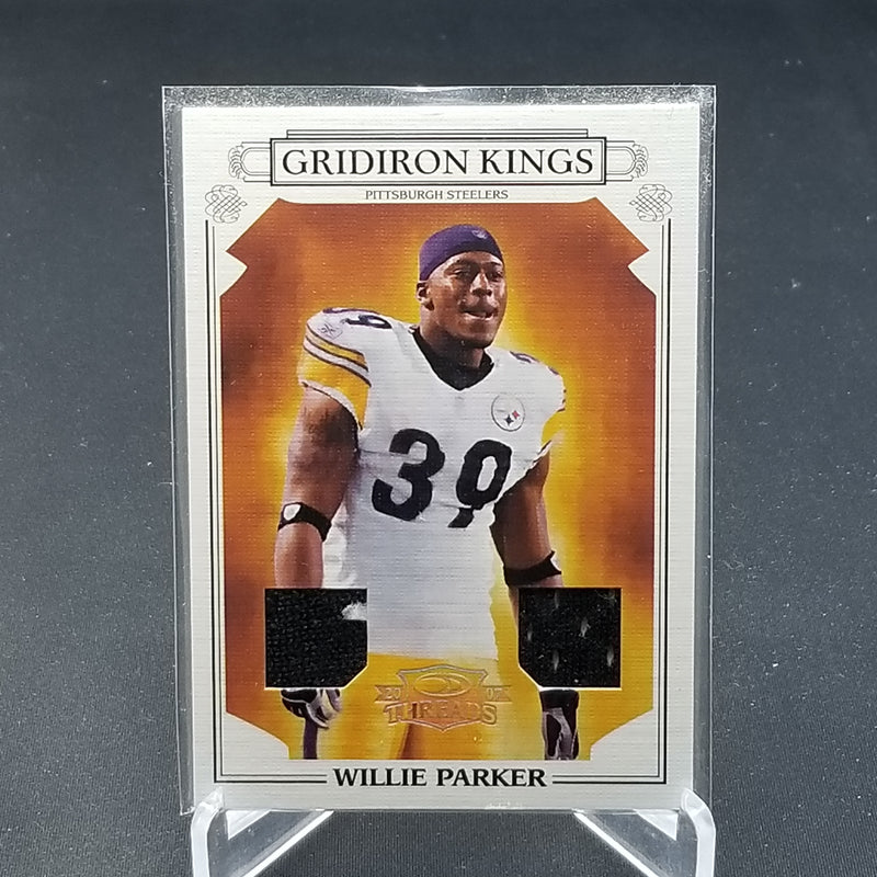 2007 DONRUSS - GRIDIRON KINGS - W. PARKER - #PGK-47 - #'D/250 - DUAL RELIC