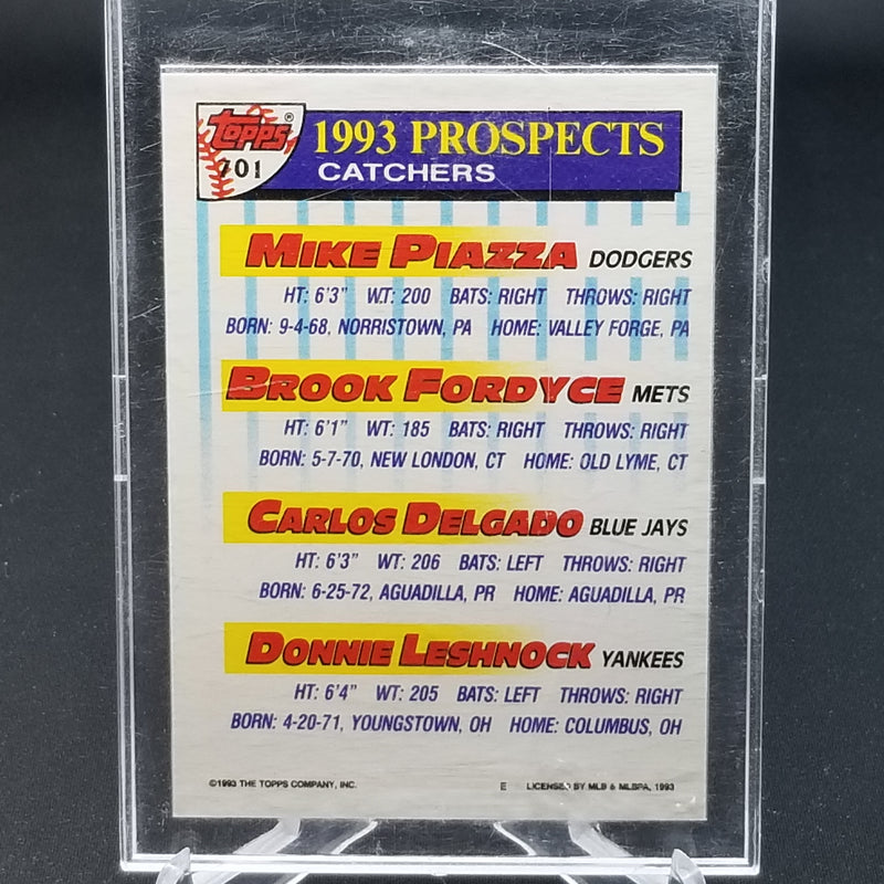 1993 TOPPS - TOP PROSPECTS CATCHERS -