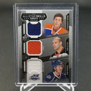 2015 UPPER DECK SP GAME USED - ALL STAR SKILLS FABRICS - R. NUGENT-HOPKINS / R. GETZLAF / R. JOHANSEN -
