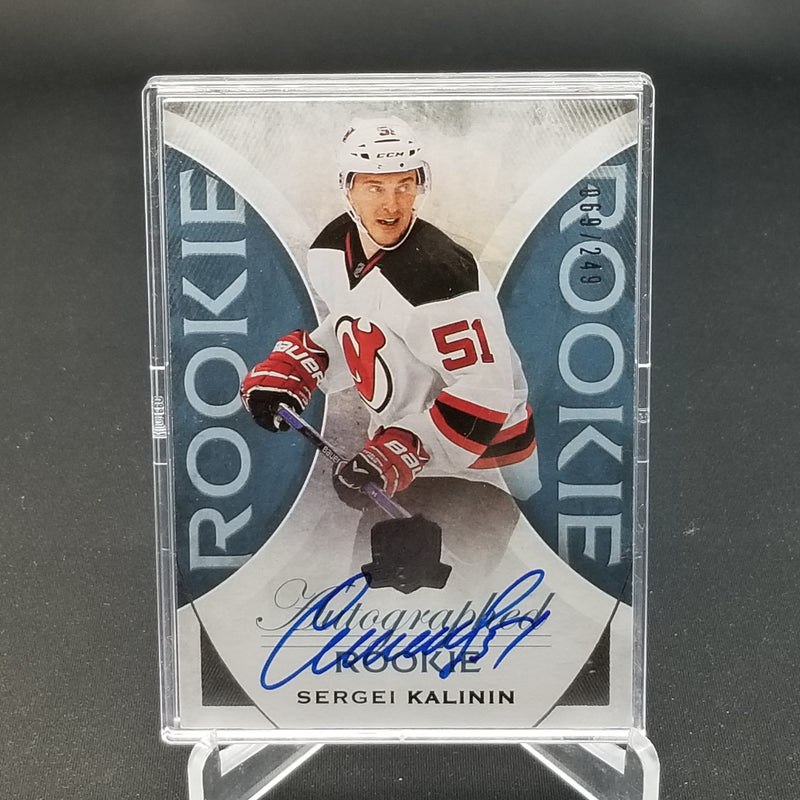 2015 UPPER DECK THE CUP - ROOKIE - S. KALININ - #112 - #'D/249 - AUTOGRAPH - RC