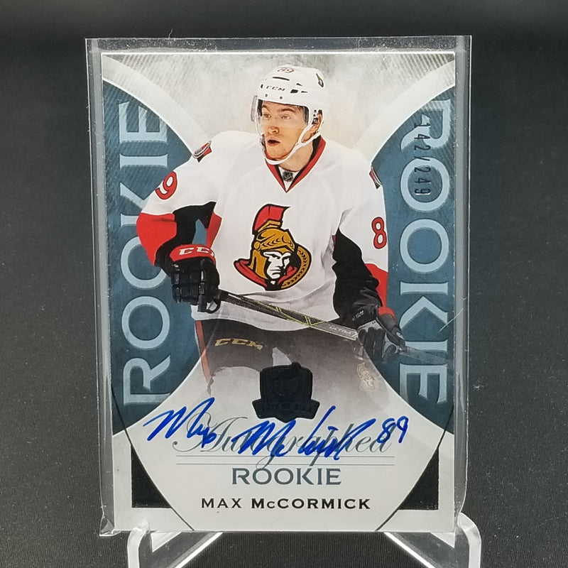 2015 UPPER DECK THE CUP - ROOKIE - M. McCORMICK - #110 - #'D/249 - AUTOGRAPH - RC