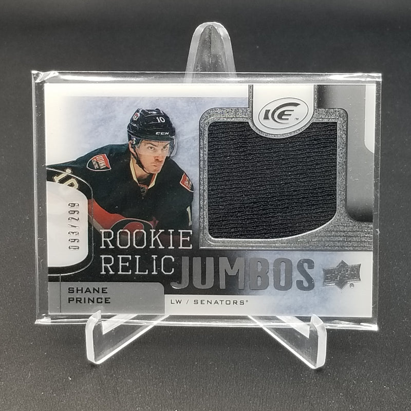 2015 UPPER DECK ICE - ROOKIE RELIC JUMBOS - S. PRINCE - #RRJ-SP - #'D/299 - RELIC - RC