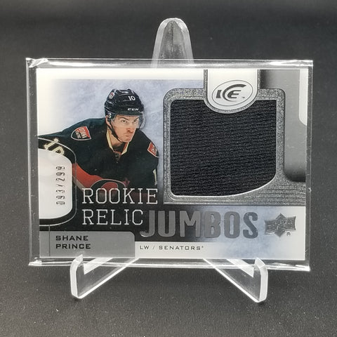 2015 UPPER DECK ICE - ROOKIE RELIC JUMBOS - S. PRINCE - #RRJ-SP - #'D/299 - RELIC - RC