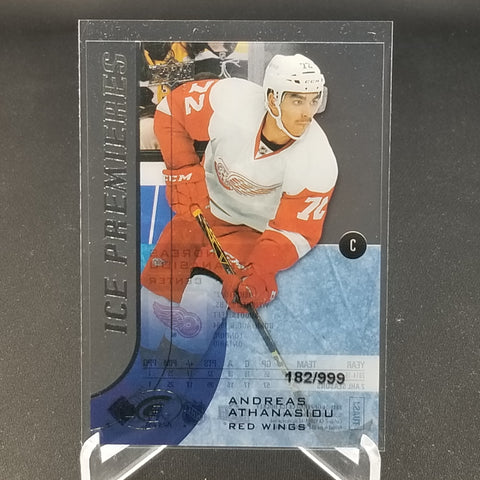 2015 UPPER DECK ICE - ICE PREMIERES - A. ATHANASIOU - #162 - #'D/999 - RC