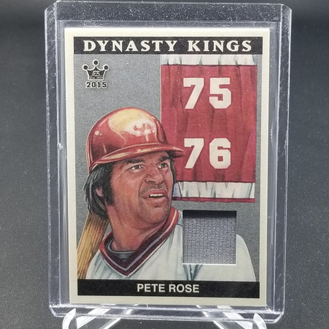 2015 LEAF SPORTKINGS - DYNASTY KINGS - P. ROSE - #DKJ-PR2 - RELIC