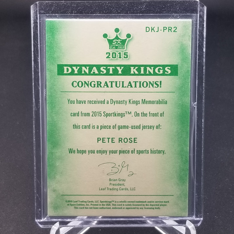 2015 LEAF SPORTKINGS - DYNASTY KINGS - P. ROSE -