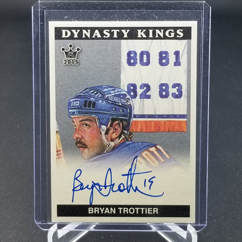 2015 LEAF SPORTKINGS - DYNASTY KINGS - B. TROTTIER - #DKS-BT1 - AUTOGRAPH