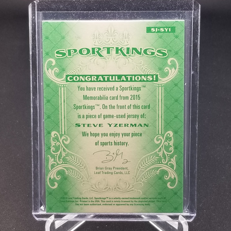 2015 LEAF SPORTKINGS - S. YZERMAN -