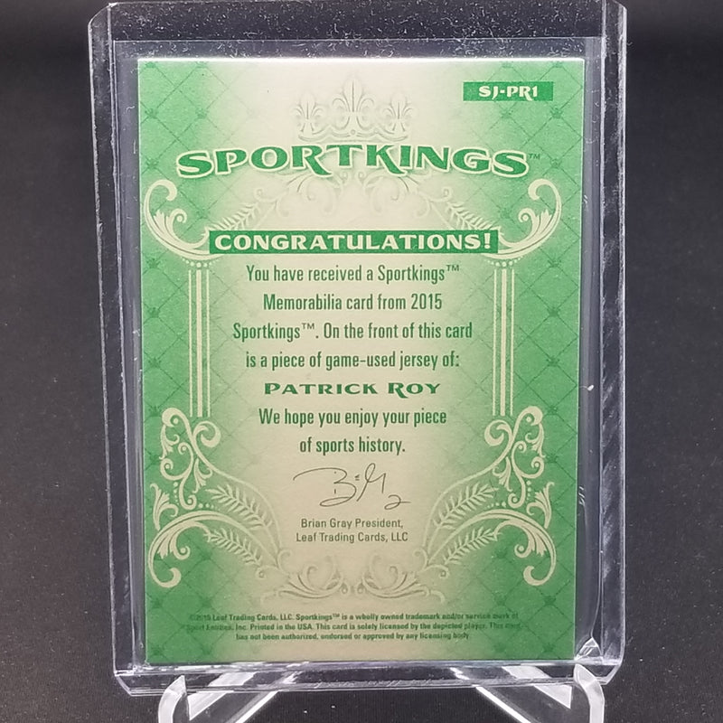 2015 LEAF SPORTKINGS - P. ROY -