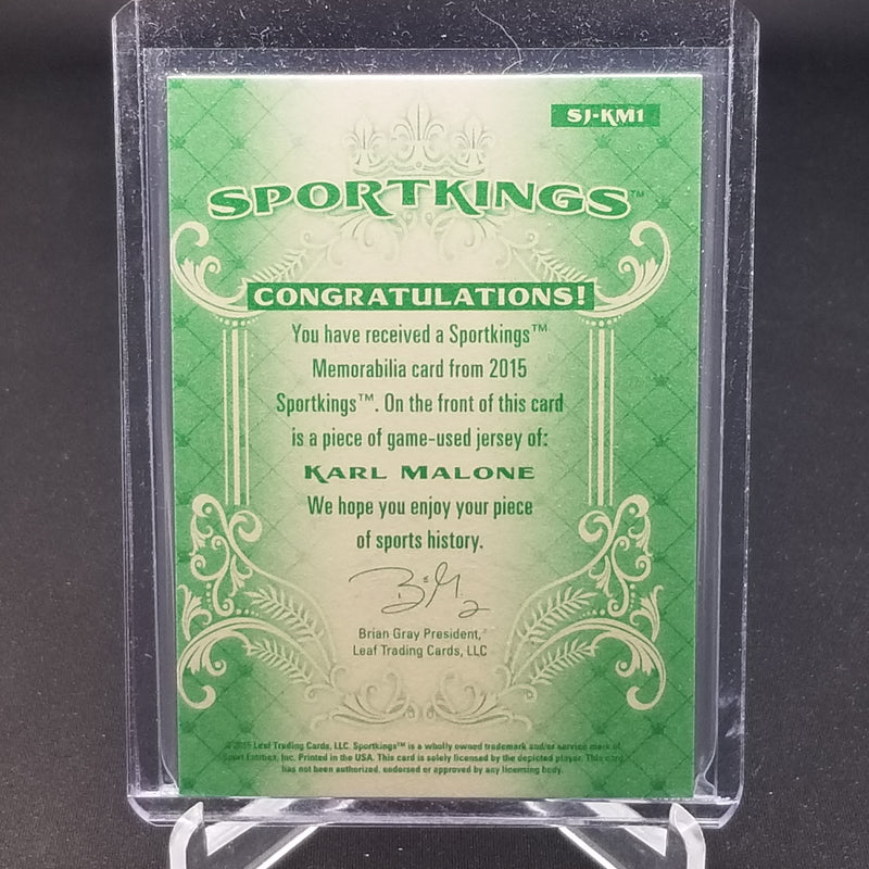 2015 LEAF SPORTKINGS - K. MALONE -