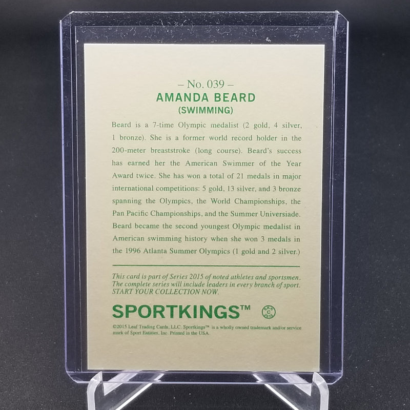 2015 LEAF SPORTKINGS - A. BEARD -