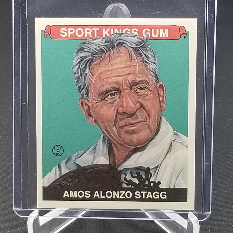 2015 LEAF SPORTKINGS - MINI - A. ALONZO STAGG -