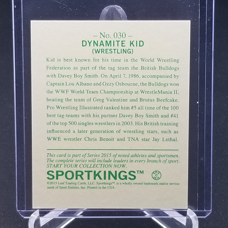 2015 LEAF SPORTKINGS - MINI - D. KID -