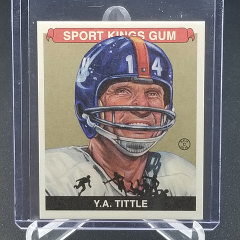 2015 LEAF SPORTKINGS - MINI - Y. TITTLE - #018