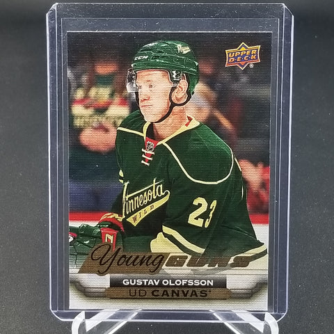 2015 UPPER DECK SERIES TWO - UD CANVAS - YOUNG GUNS - G. OLOFSSON - #C235 - RC