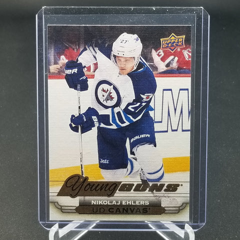 2015 UPPER DECK SERIES ONE - UD CANVAS - YOUNG GUNS - N. EHLERS - #C116 - RC