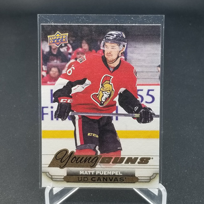 2015 UPPER DECK SERIES ONE - UD CANVAS - YOUNG GUNS - M. PUEMPEL -