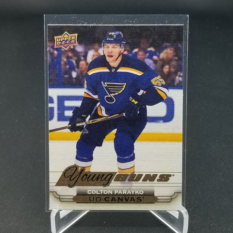 2015 UPPER DECK SERIES ONE - UD CANVAS - YOUNG GUNS - C. PARAYKO - #C93 - RC