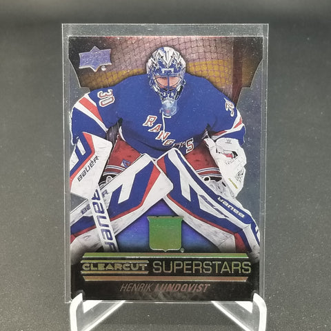2015 UPPER DECK SERIES ONE - CLEARCUT SUPERSTARS - H. LUNDQVIST - #CCS-18