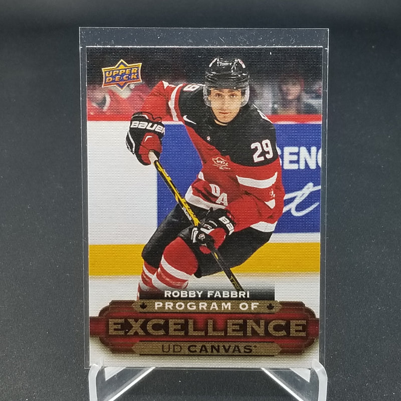 2015 UPPER DECK SERIES TWO - UD CANVAS - PROGRAM OF EXCELLENCE - R. FABBRI -