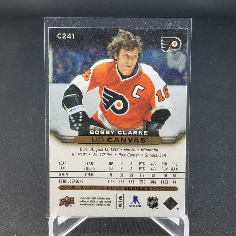 2015 UPPER DECK SERIES TWO - UD CANVAS - RETIRED - B. CLARKE -