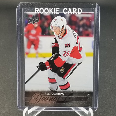 2015 UPPER DECK SERIES ONE - YOUNG GUNS - M. PUEMPEL - #215 - RC