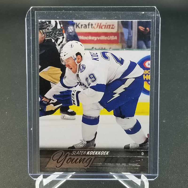 2015 UPPER DECK SERIES ONE - YOUNG GUNS - S. KOEKOEK -