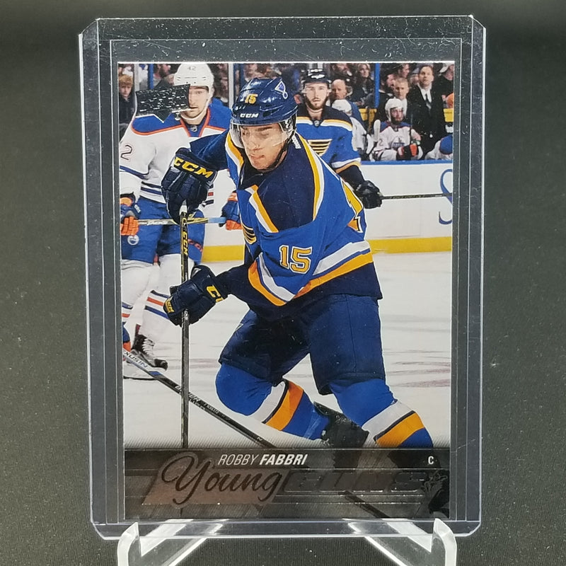 2015 UPPER DECK SERIES ONE - YOUNG GUNS - R. FABBRI -