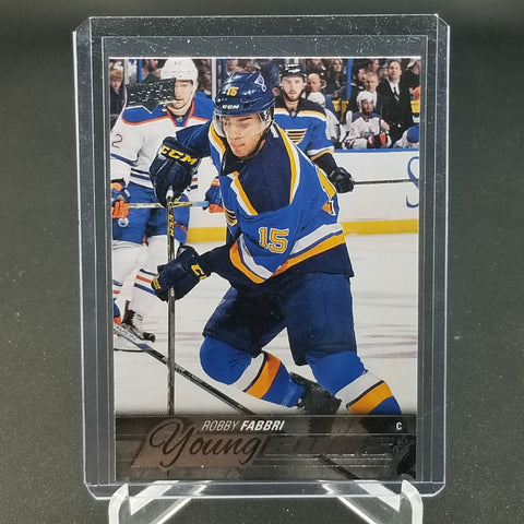 2015 UPPER DECK SERIES ONE - YOUNG GUNS - R. FABBRI - #229 - RC