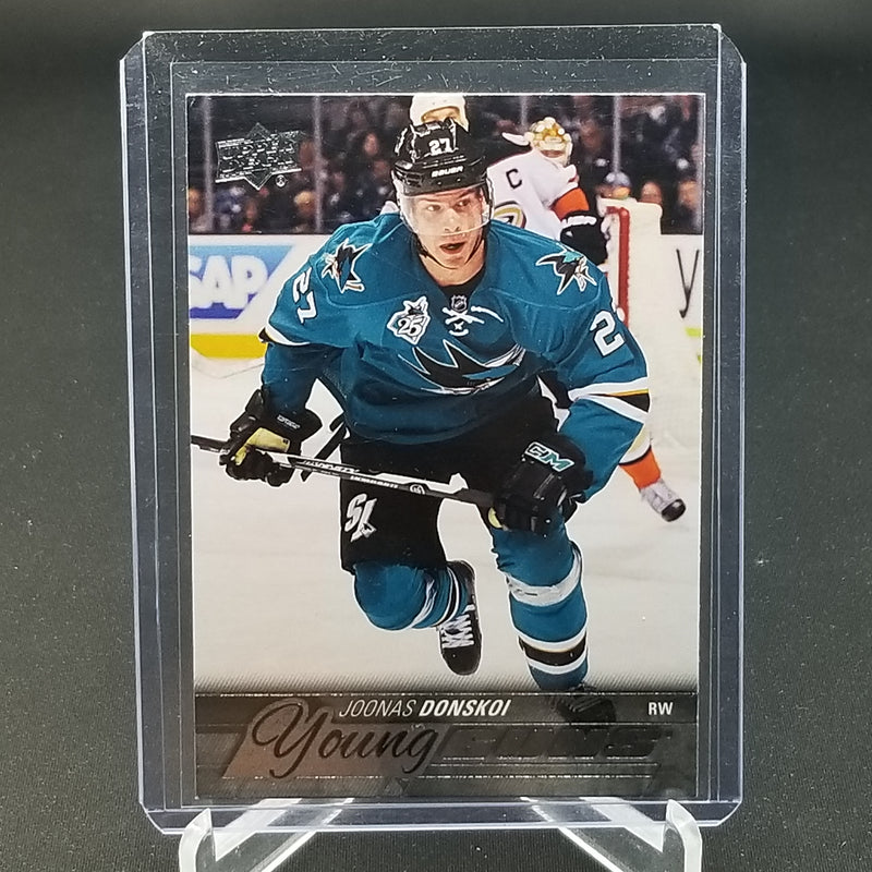 2015 UPPER DECK SERIES ONE - YOUNG GUNS - J. DONSKOI -