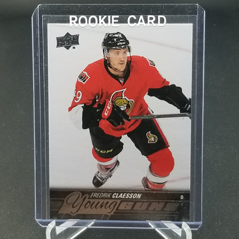 2015 UPPER DECK UPDATE - YOUNG GUNS - F. CLAESSON - #527 - RC