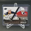 2015 UPPER DECK SERIES TWO - YOUNG GUNS CHECKLIST - J. EICHEL / Z. FUCALE -