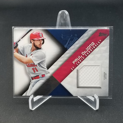 2018 TOPPS SERIES TWO - MAJOR LEAGUE MATERIAL - P. DEJONG - #MLM-PD - RELIC