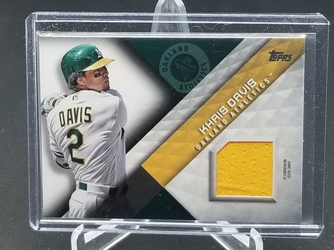 2018 TOPPS SERIES TWO - MAJOR LEAGUE MATERIALS - K. DAVIS - #MLM-KD - RELIC